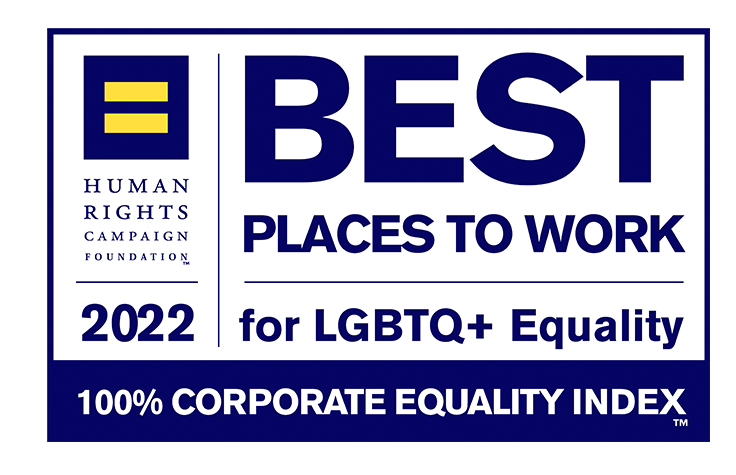 2022 Human Rights Campaign Foundation Best Places to Work for LGBTQ+ Equality