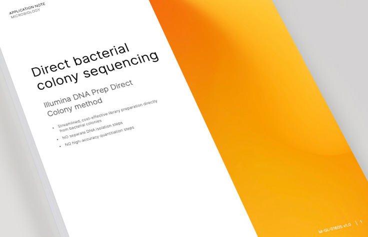 Image of document cover for Direct bacterial colony sequencing.