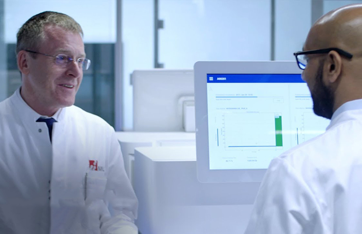 Watch video: Munich leukemia laboratory