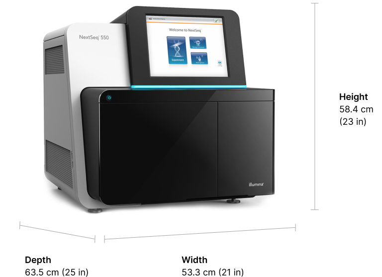 NextSeq 550 System specifications