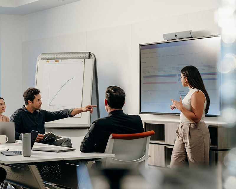 Research design team in collaboration