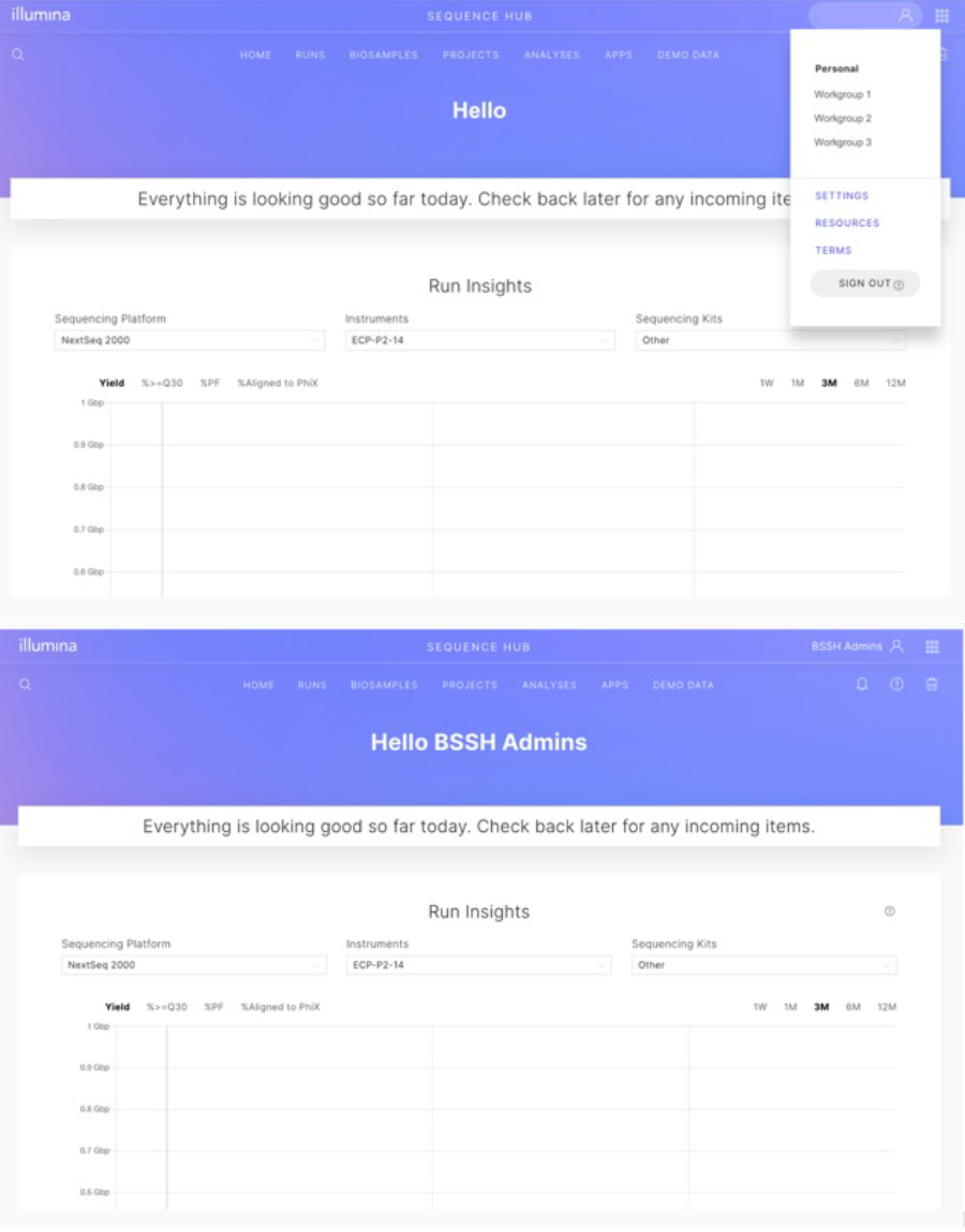 BaseSpace Sequence Hub 주문하기